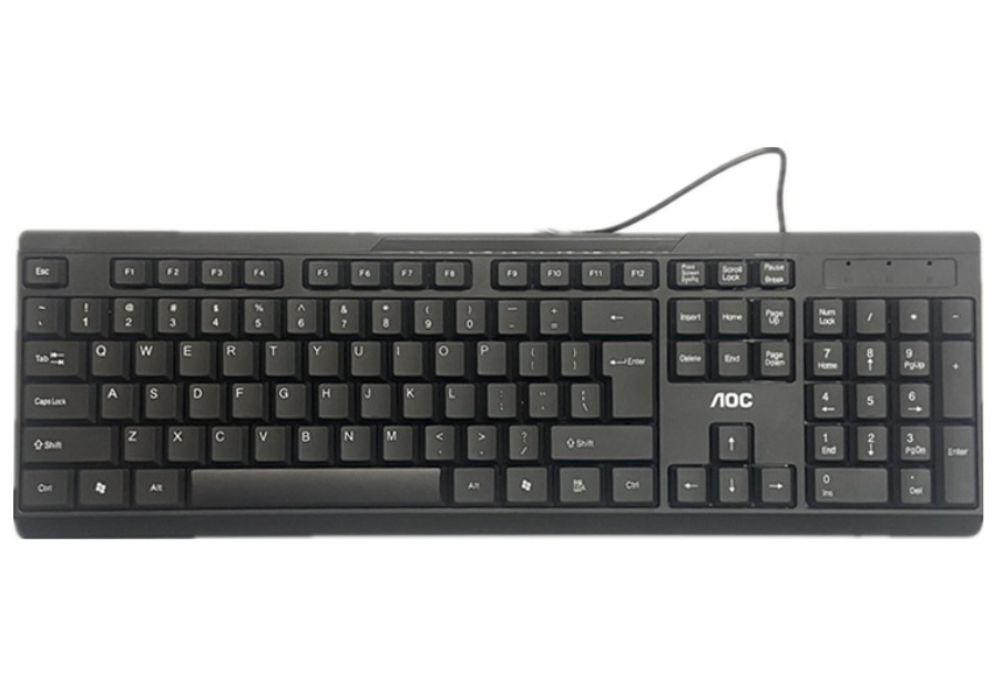 批发AOC冠捷KB161有线键盘