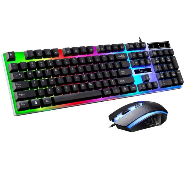 批发 追光豹G21键盘 有线电脑家用办公游戏 usb键盘鼠标