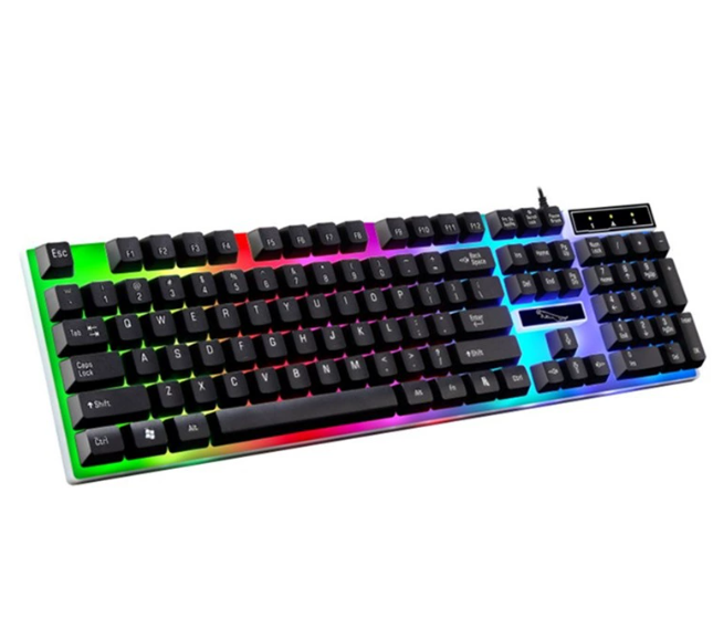 批发 追光豹G21键盘 有线电脑家用办公游戏 usb键盘鼠标