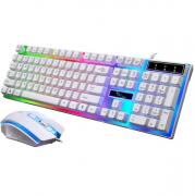 批发 追光豹G21键盘 有线电脑家用办公游戏 usb键盘鼠标