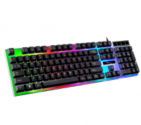 批发 追光豹G21键盘 有线电脑家用办公游戏 usb键盘鼠标